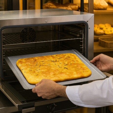 Plancha Lisa y Ranurada de Aluminio 46 x 33 cm Plancha Lisa y Ranurada de Aluminio 46 x 33 cm