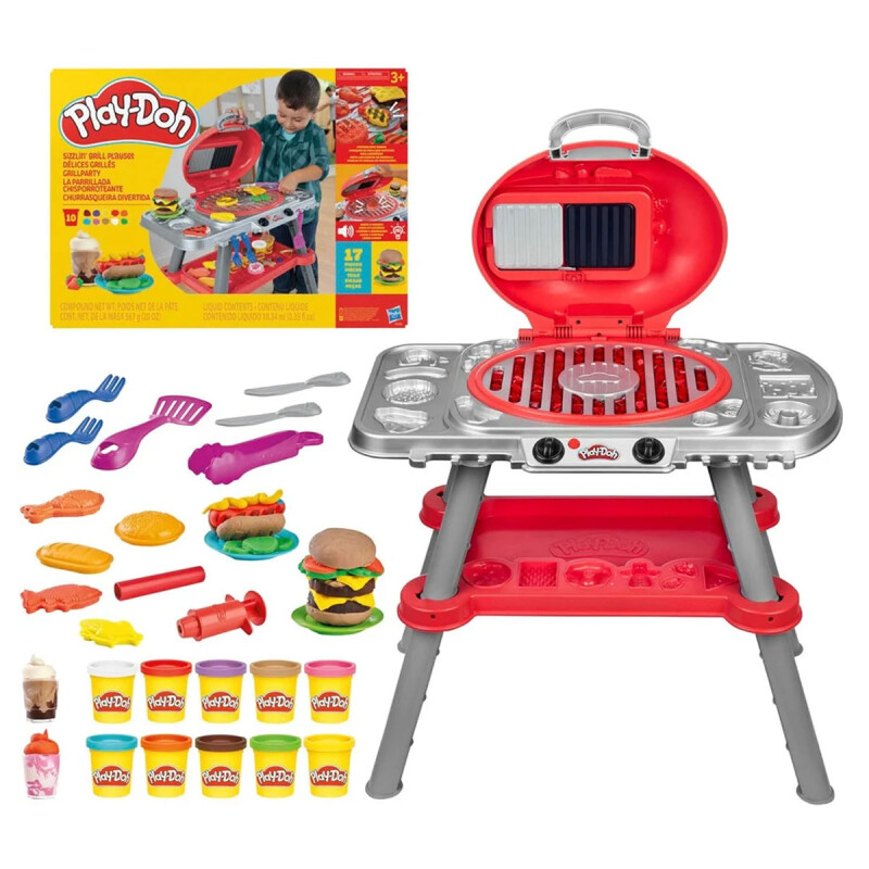Masas La Parrillada Chisporroteante Play-Doh Masas La Parrillada Chisporroteante Play-Doh