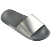 Sandalias Havaianas Slide Classic Metallic Unisex Acero Gris