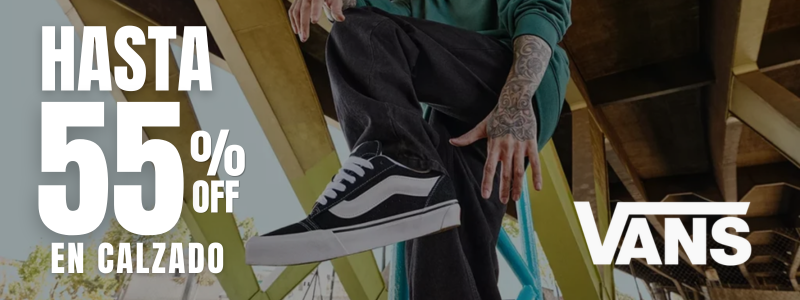 VANS 55 OFF