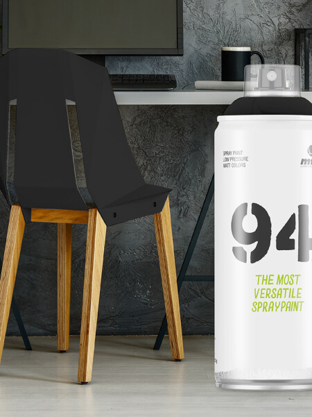 AEROSOL MTN 94 NEGRO MATE 400 ML N/A