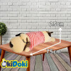 Peluche/almohada Forma De Perritos Vestimenta azul
