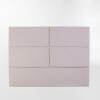 Respaldo de pared LOTUS GRIS - SUPER KING