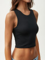 MUSCULOSA BELT NEGRO