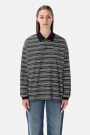 W' L/S LARGO POLO T-SHIRT Rayas