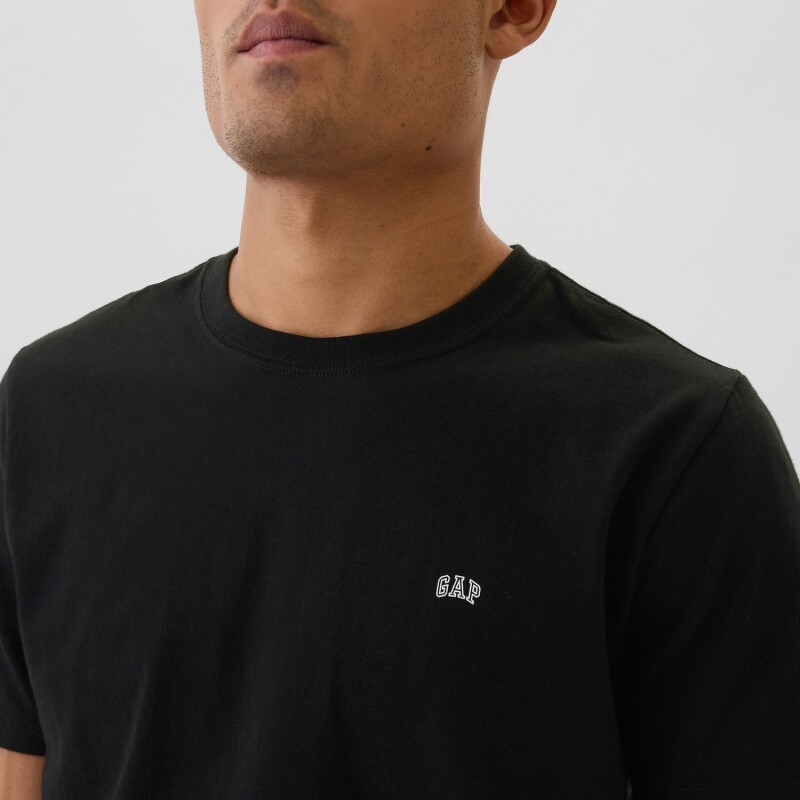 V-FRCH EVERYDAY SOFT MICRO LOGO CREW TRUE BLACK V2