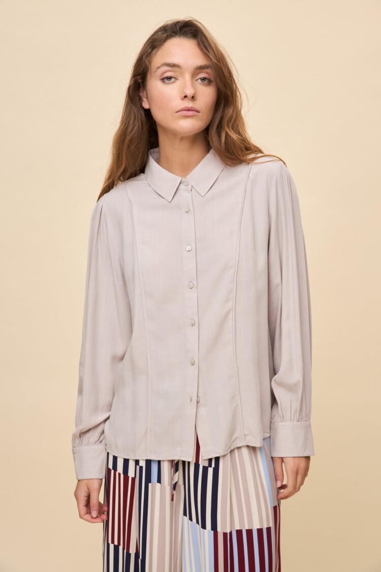 CAMISA FIORE Beige