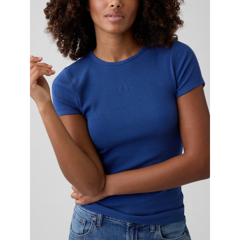 FRCH SS MOD 2X2 LOGO TEE BLUE TRACK