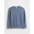LS COTTON CREW BLUE RIDGE