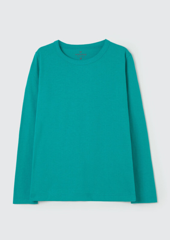 CAMISETA ML UNISSEX VERDE OSCURO