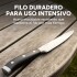 Cuchillo De Cocina Premium Carne Acero Inoxidable Resistente Color Negro