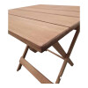 Mesa Plegable Cuadrada Eucaliptus 70x70 cm Mesa Plegable Cuadrada Eucaliptus 70x70 cm