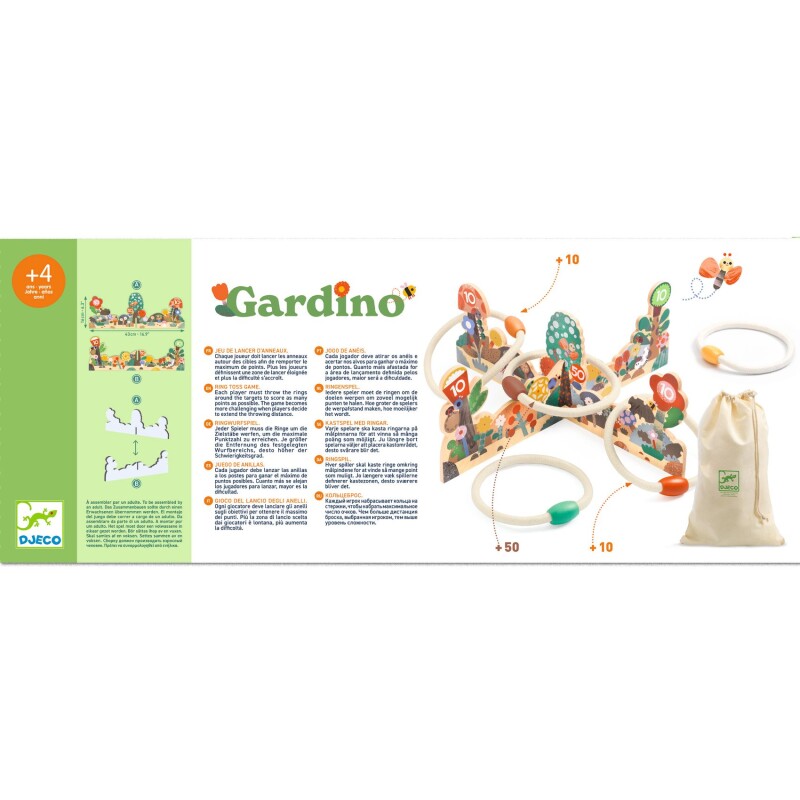 Lanzamiento de aros Gardino Djeco Lanzamiento de aros Gardino Djeco