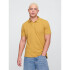 V-STRETCH PIQUE POLO - SOLID HONEY IM HOME