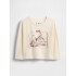 DIS LS CHARACTER TEE IVORY FROST