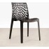 Silla Comedor Cocina Gruvyer Nórdica Exterior Interior Pro Negro 1