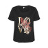 VMRISLANA S/S O-NECK T-SHIRT JRS BTQ GA B-24 2 Black / Snow White