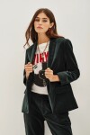 Saco Taylor Velvet Verde