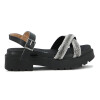 Sandalia Vizzano Mujer Taco 3cm Negro-negro
