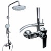 Barral de ducha Monocomando Exterior con transferencia Blaster Cromado Brillante Barral De Ducha Monocomando Exterior Con Transferencia Blaster Cromado Brillante