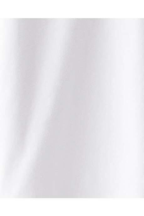 Blusa de algodón, con cuello mago, blanca Sin color