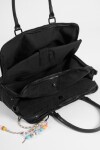 Briefcase con llavero negro