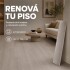 Piso Vinilico Autoadhesivo Piso Flotante Simil Madera x 20m2 Gris 1