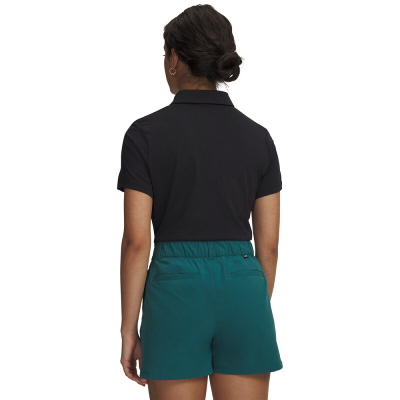 UA ArmourDry SS Polo-BLU BLK-001