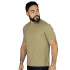 TSHIRT MEN POLY/SPX EVERLAST E-DAY P. S. BEIGE BEIGE