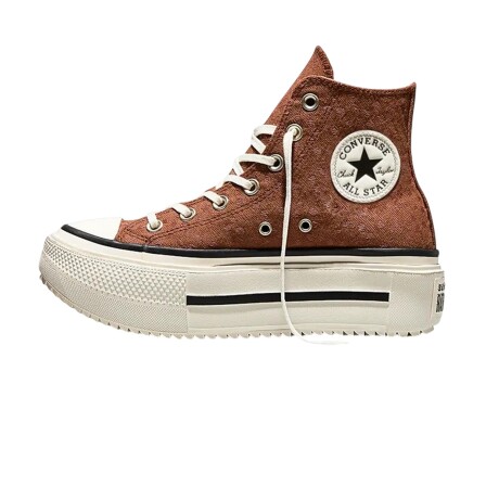 CHUCK TAYLOR ALL STAR LIFT DOUBLE STACK BROWN