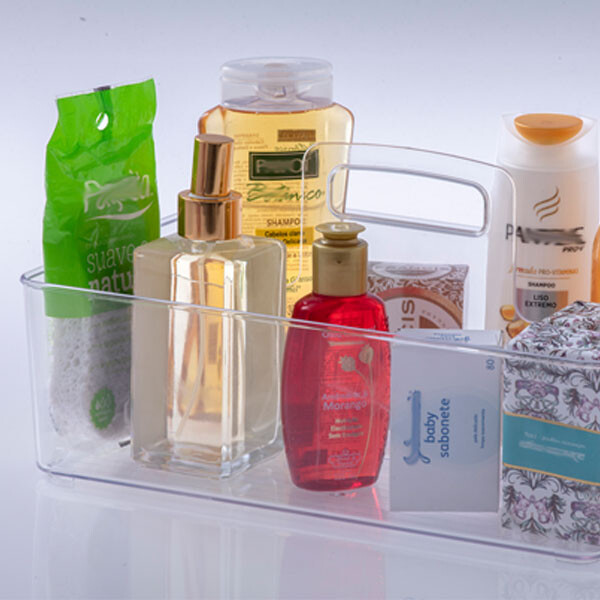 CAJA ORGANIZADOR MULTIUSO PARAMOUNT CRISTAL ASA CENTRAL TRANSPARENTE
