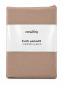 FUNDA SOFA 2 CUERPOS TAUPE