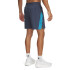 UA LAUNCH PRO 7'' SHORTS-BLU GRY-045