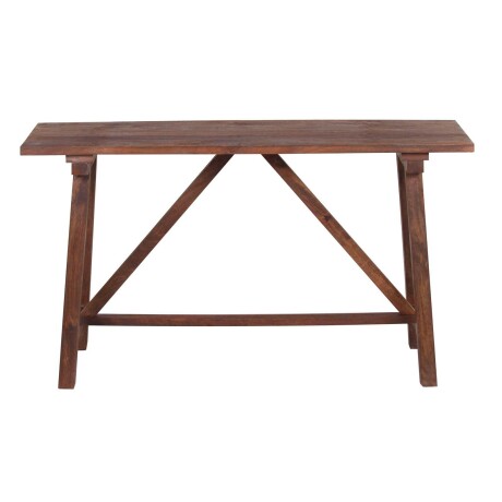 CONSOLA/MESA DE ARRIME LIVING MADERA-DE-MANGO MARRON FARM CASTAÑO