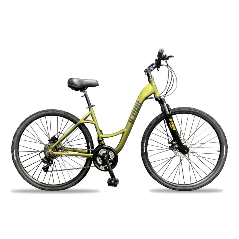Bicicleta S-pro Urbana Discovery Lady R.28 Verde Metalizado