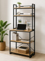 ESTANTERIA KITCHEN DE HIERRO NEGRO