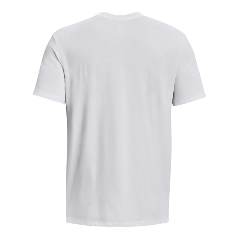 UA M LOGO EMB HEAVYWEIGHT SS-BLU WHT-100