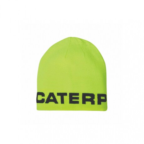 Gorro Caterpillar Reversible Logo Cap - Black & Lemon Black & Lemon