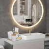 Set De 6 Piezas Para Baño En Bambú Blanco