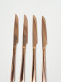 Cuchillo De Postre Asher Set 4 Un. Rose Gold Color Unico