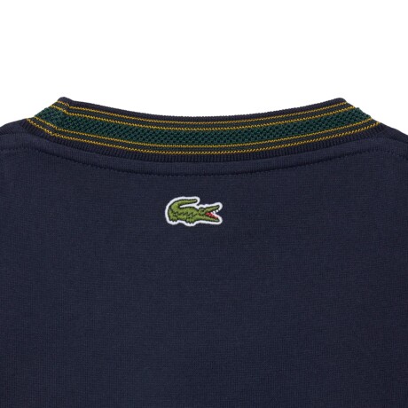 Remera Lacoste Made in France con Insignia MXQ