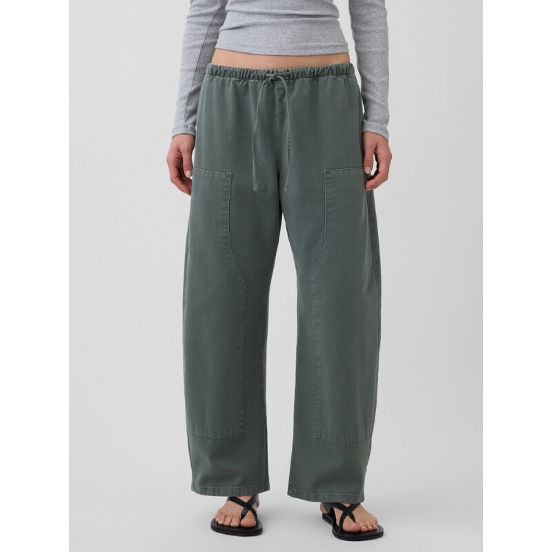 DBL KNEE BARREL PANT DISTRICT GREEN