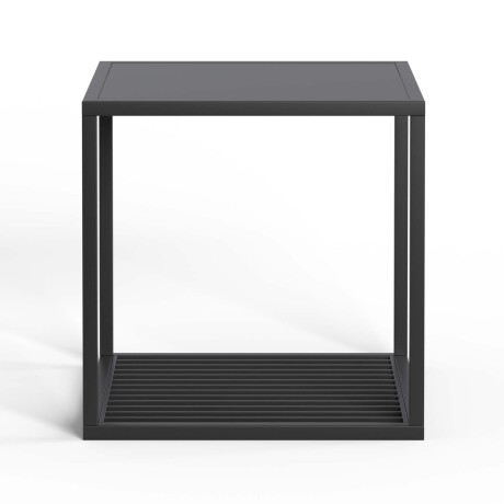 MESA LATERAL METAL NEGRO OLIVIA