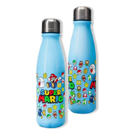 Super Mario - Botella de Aluminio 550ML Super Mario - Botella de Aluminio 550ML