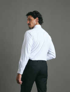 012685 CAMISA HARRINGTON LABEL Blanco