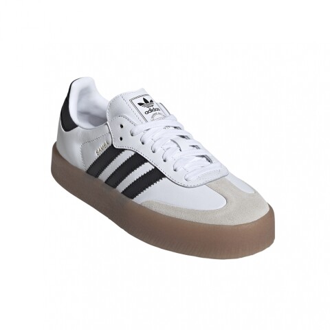 adidas ORIGINALS SAMBAE Cloud White / Core Black / Gold Metallic
