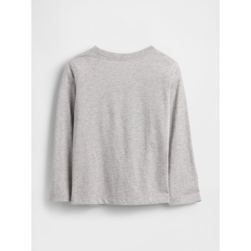 V-FRCH LS LOGO TEE LIGHT HEATHER GREY B08
