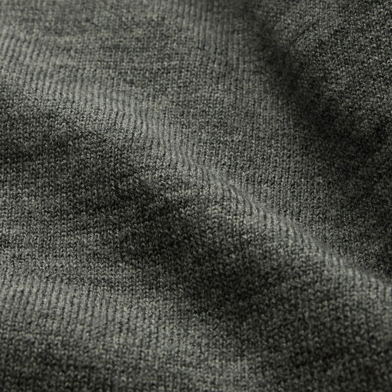 MERINO PULLOVER B50 CHARCOAL HEATHER