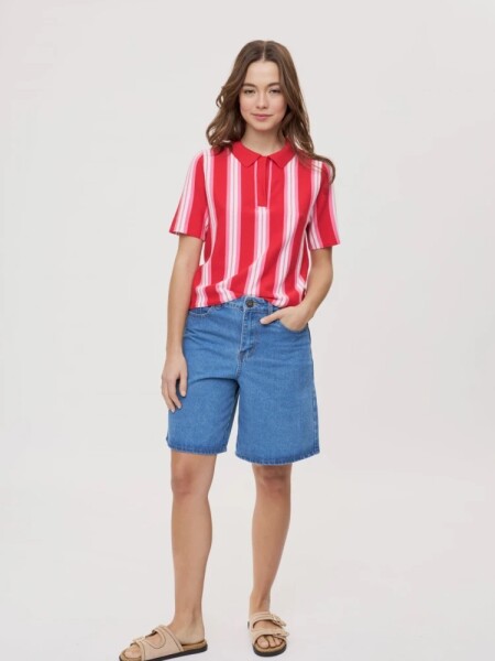 REMERA P.CAKE FEVORA ROJO