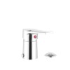 Griferia de bidet Monocomando con transferencia Match cromado brillante Griferia De Bidet Monocomando Con Transferencia Match Cromado Brillante